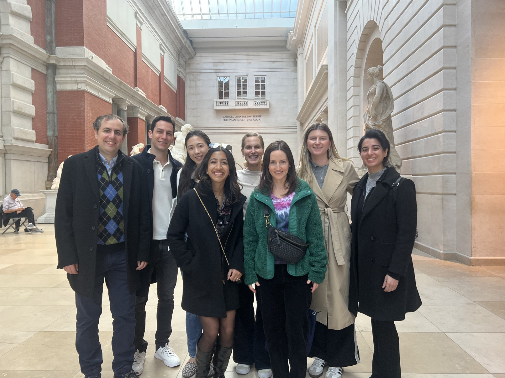 Department of Emergency Medicine gathers in the Metropolitcan Museum of Art for Connecting Art and Medicine Workshop