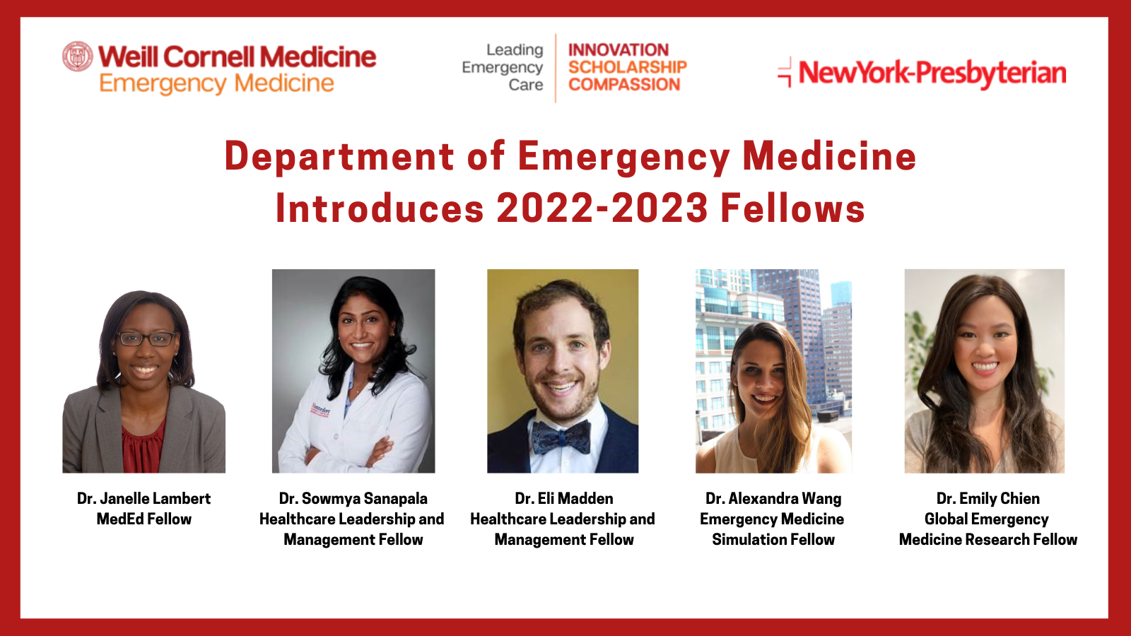 new fellows