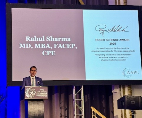 Dr. Sharma Receives AAPL Award