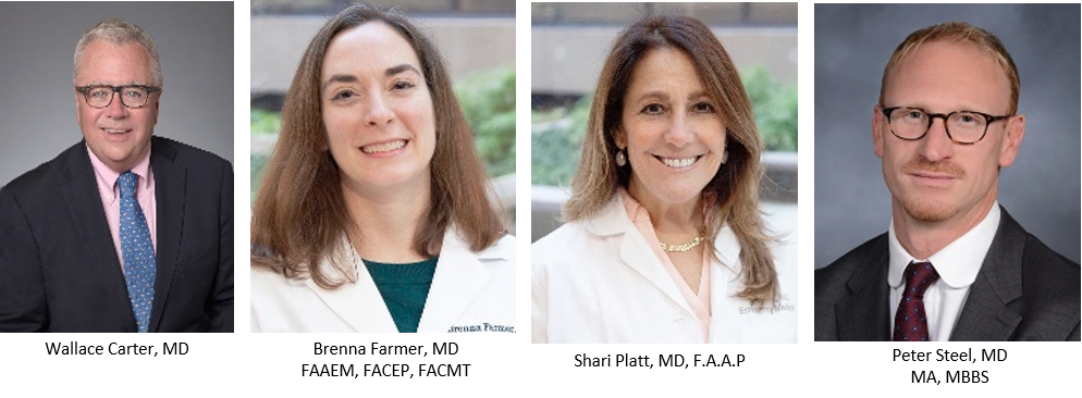 Department of Emergency Medicine newly appointed vice chairs