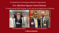 2025 Physician of the Year Award: Drs. Bodnar and Nguyen
